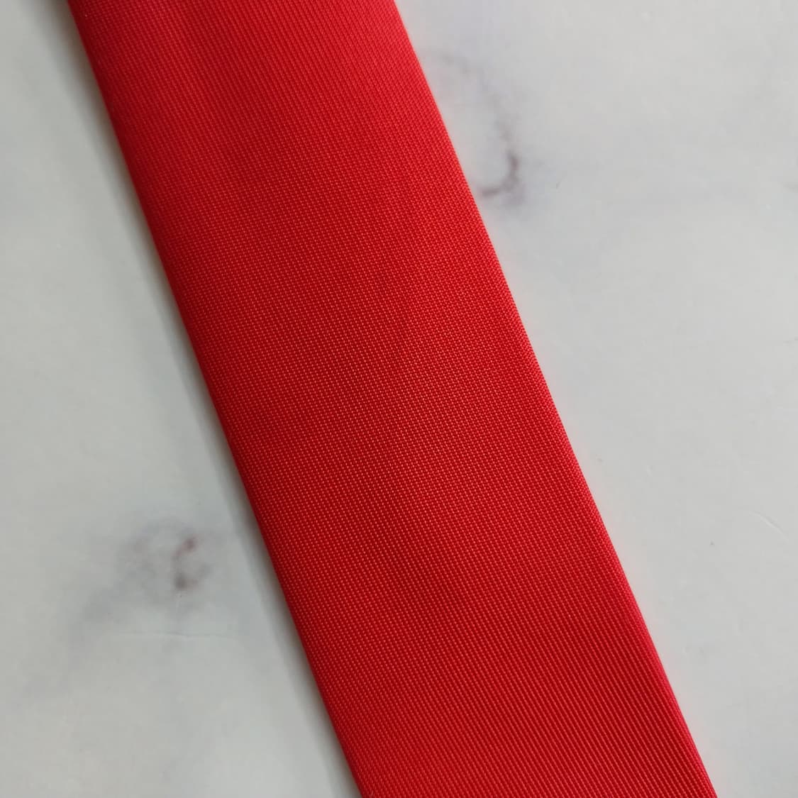 에르메스 실크 레드 솔리드 넥타이 9.4cm A+~A등급 K1530
 상품이미지10