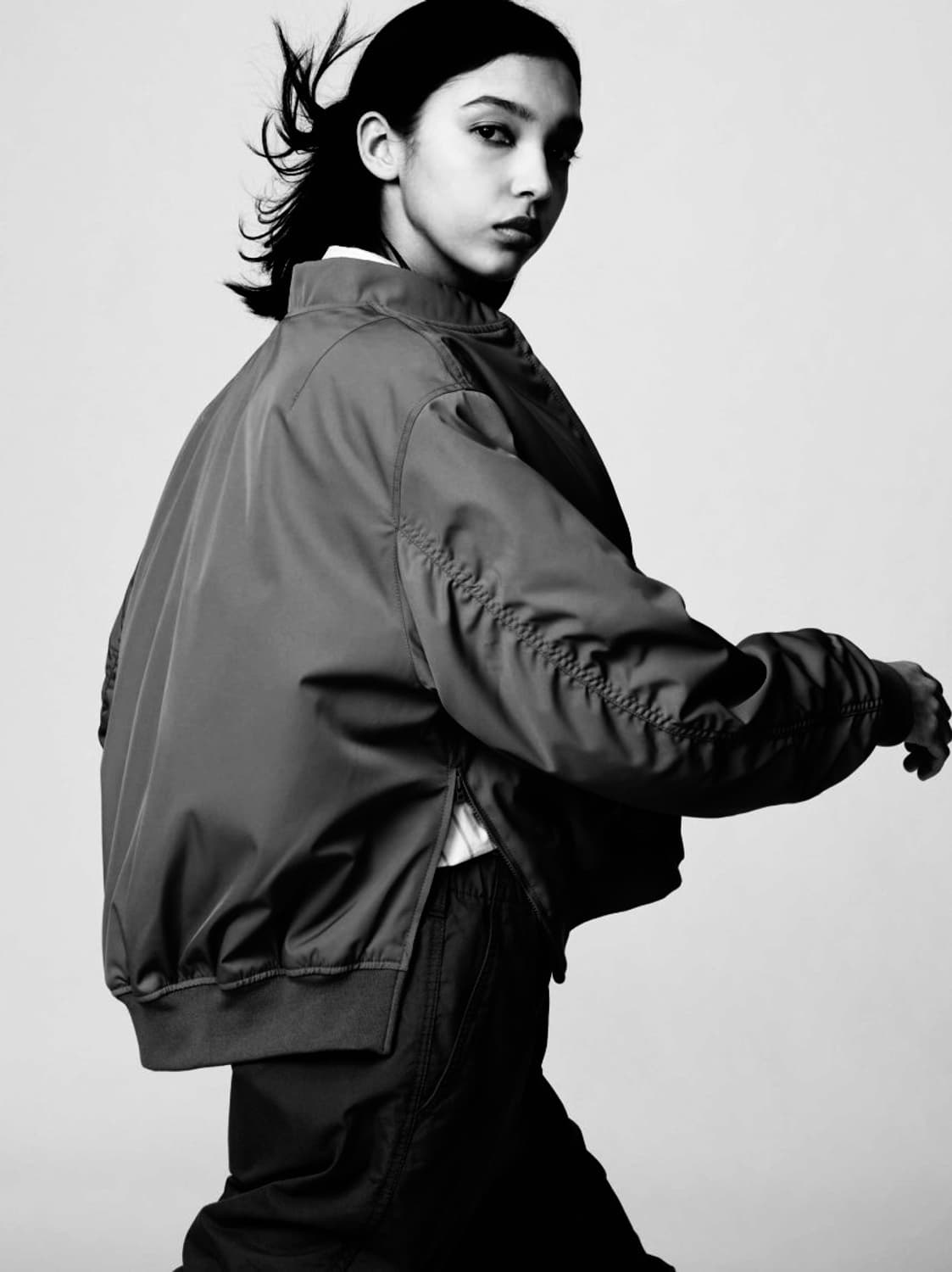 유니클로 봄버 자켓 상품이미지1