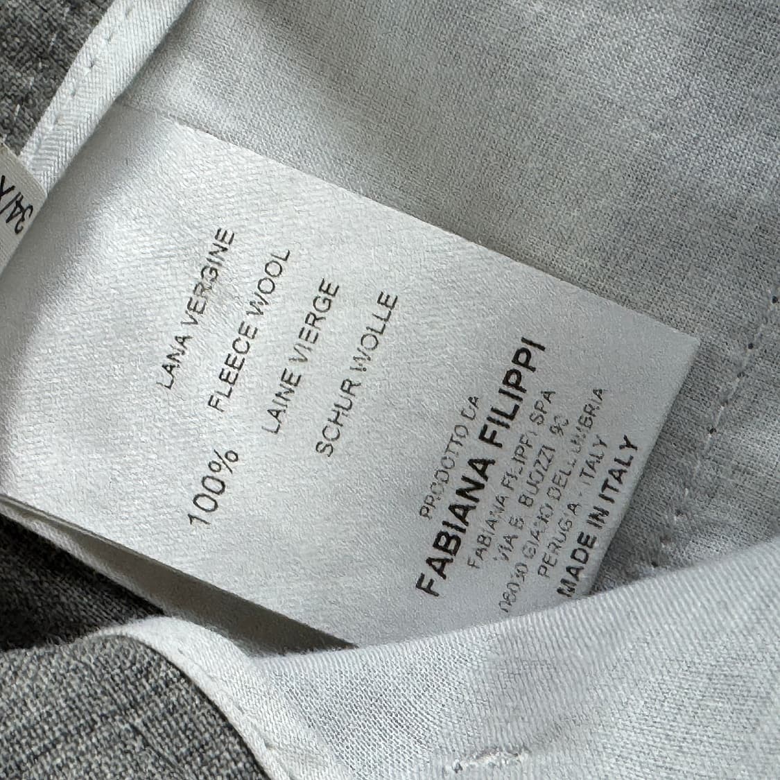 파비아나필리피 모닐리 크롭 울 팬츠 상품이미지4