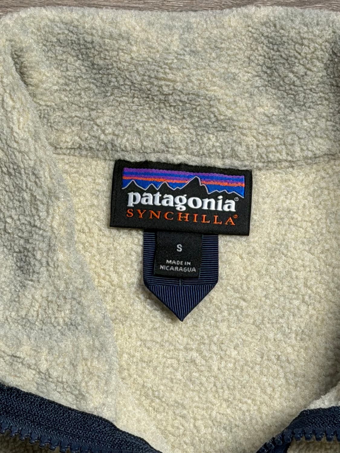 파타고니아 신칠라자켓 맨즈 S 오트밀 상품이미지2