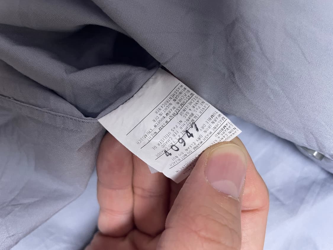 알마니 긴팔 셔츠 사이즈 105~110 상품이미지4