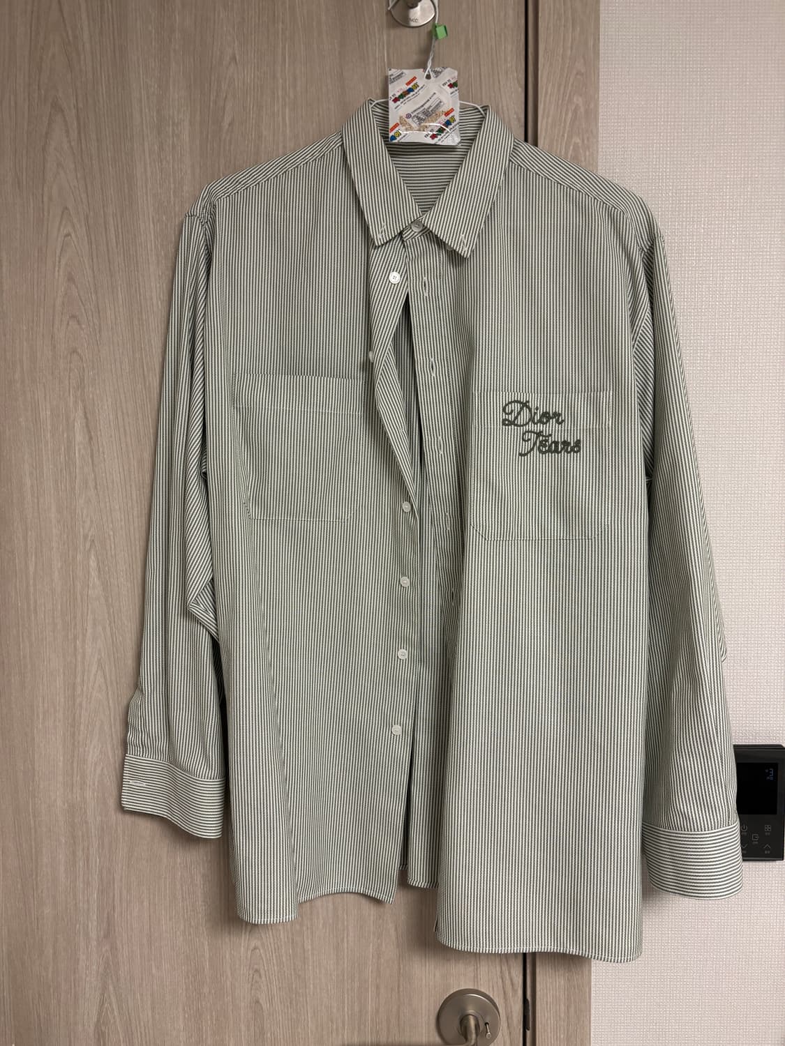 [40] 디올x티어스 스트라이프셔츠 상품이미지1