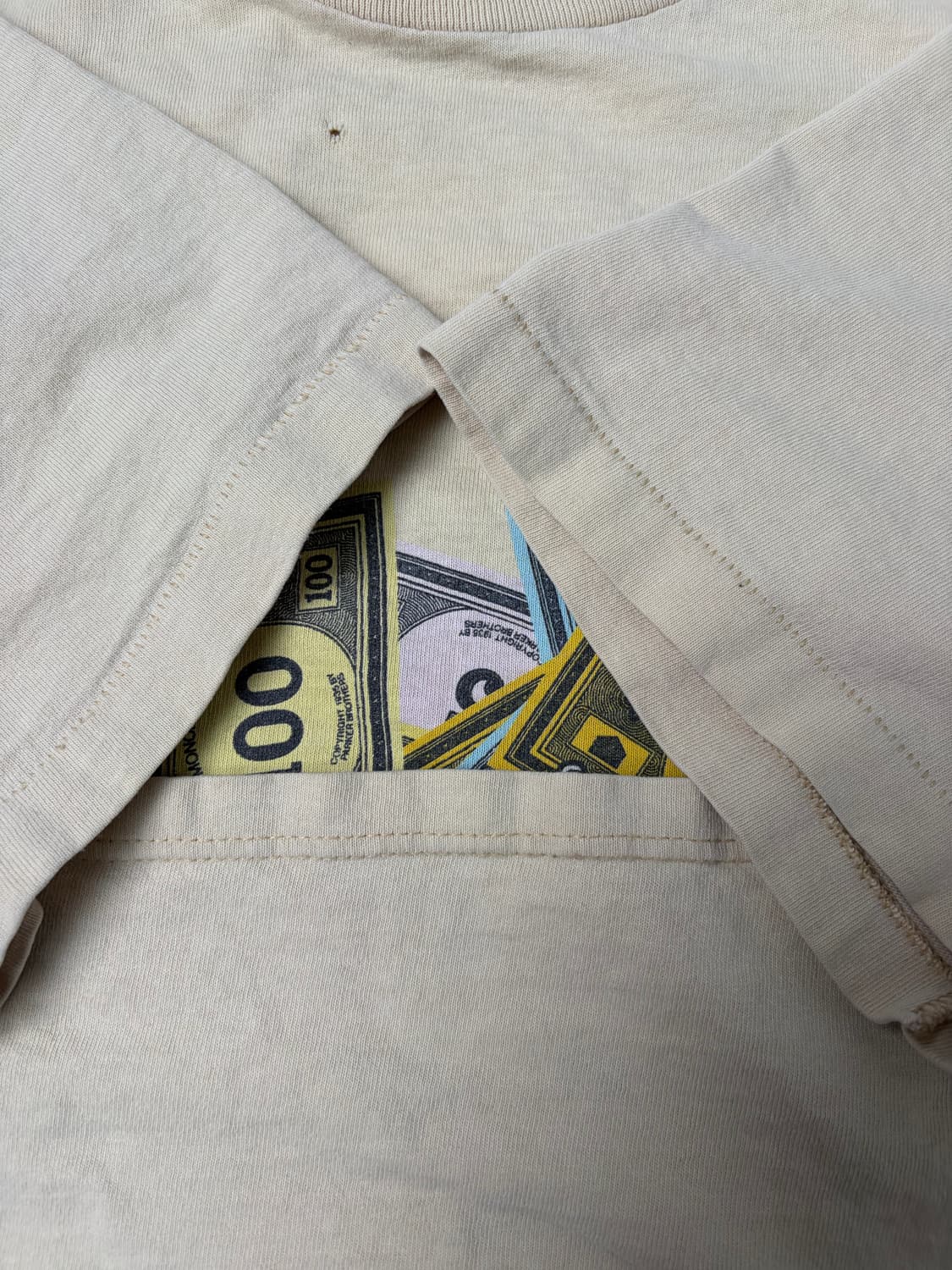 90s Monopoly Tee (beige) 상품이미지8