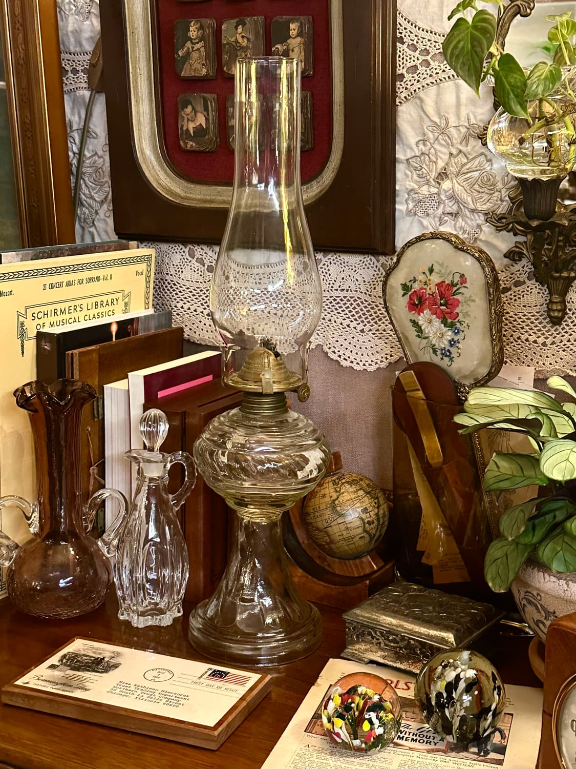 포르투갈 앤틱 오일 램프 상품이미지1