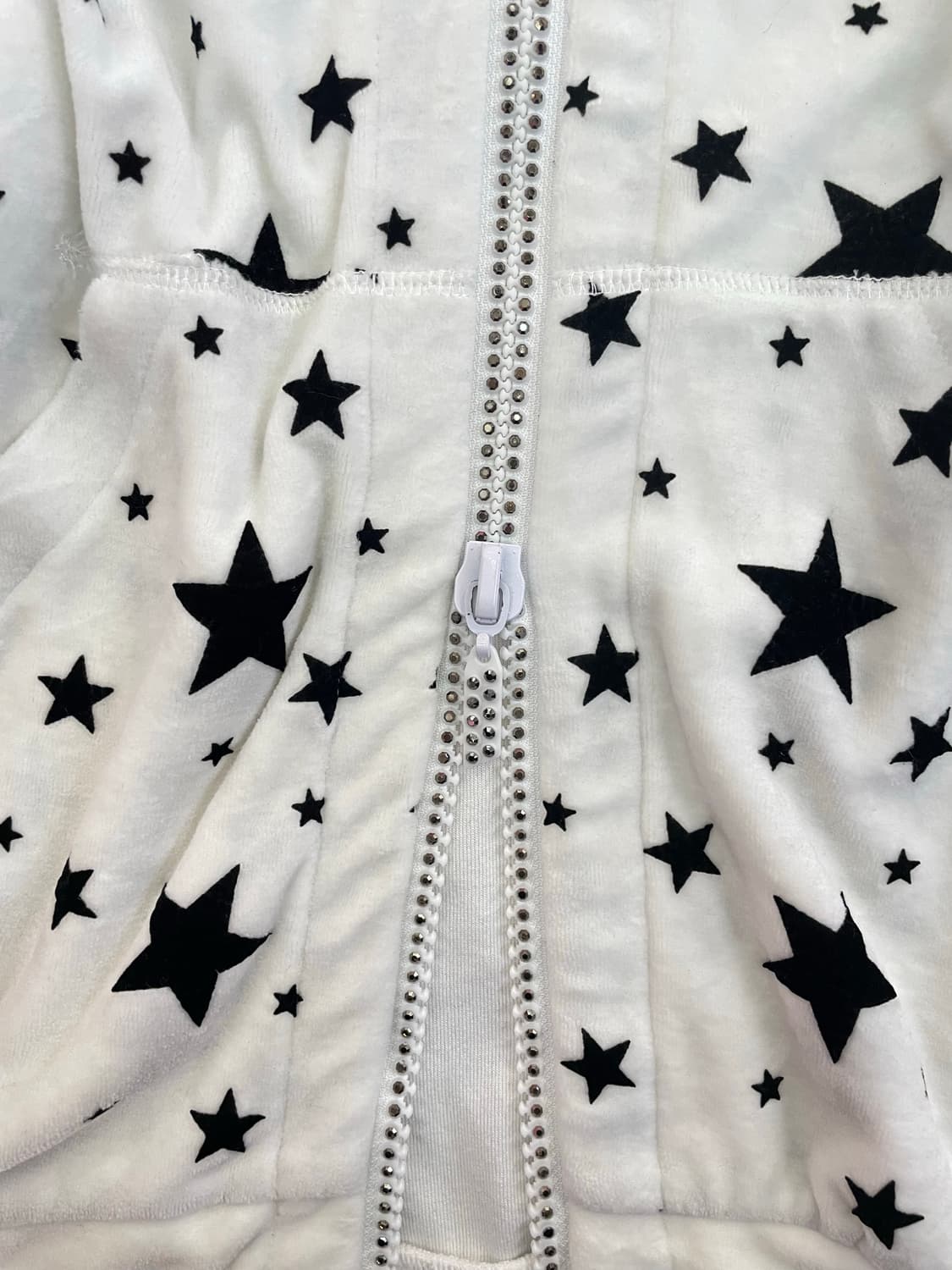 화이트 스타 스컬 후드집업 상품이미지8