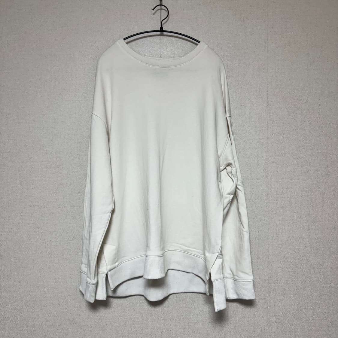 ILCORSO 아이보리 맨투맨 110 팝니다! 상품이미지1