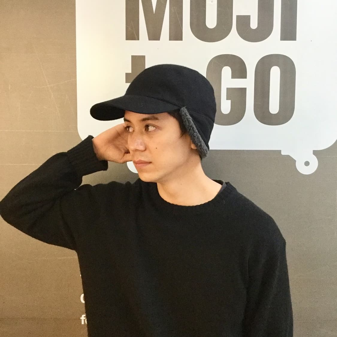 무인양품 MUJI 일본 구입 이어머프 캡모자  상품이미지1