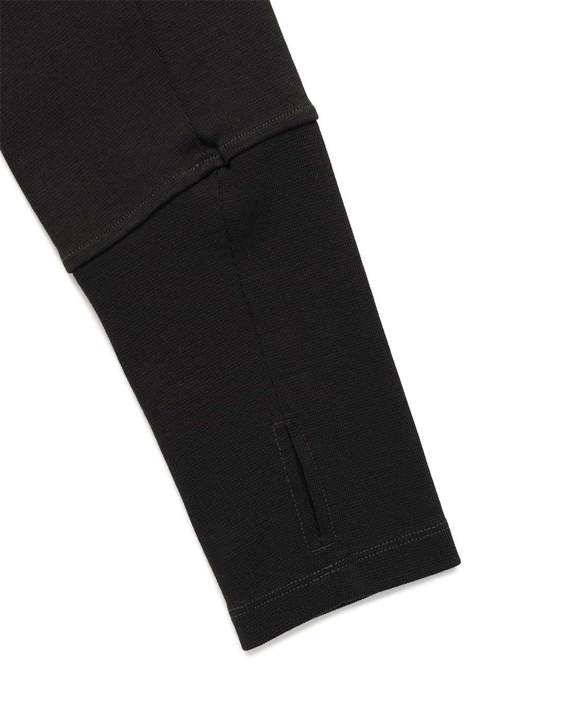 SYMM Side Tuck Rib Top 블랙 사이즈 2 상품이미지4