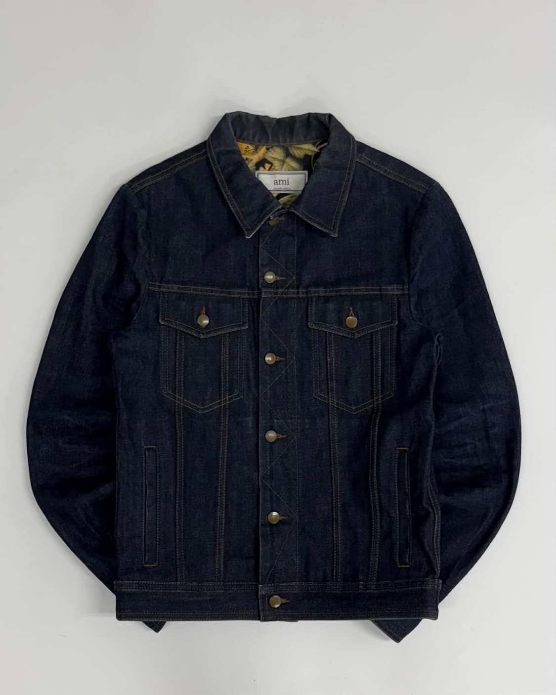 [S] 아미 알렉산드로 마티우시 데님 트러커 자켓 상품이미지1
