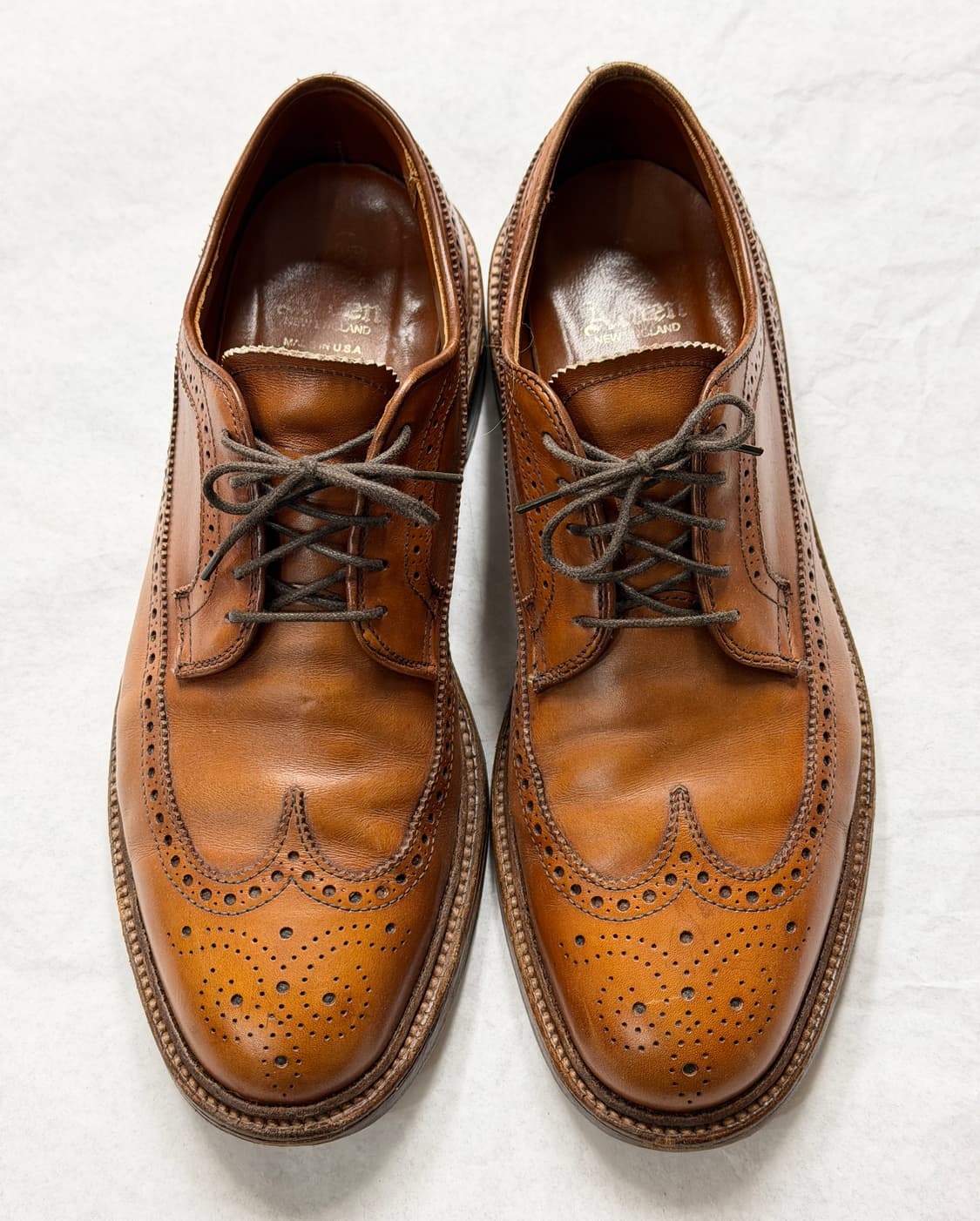 알든 탄 브라운 롱윙 더비 97641 상품이미지2