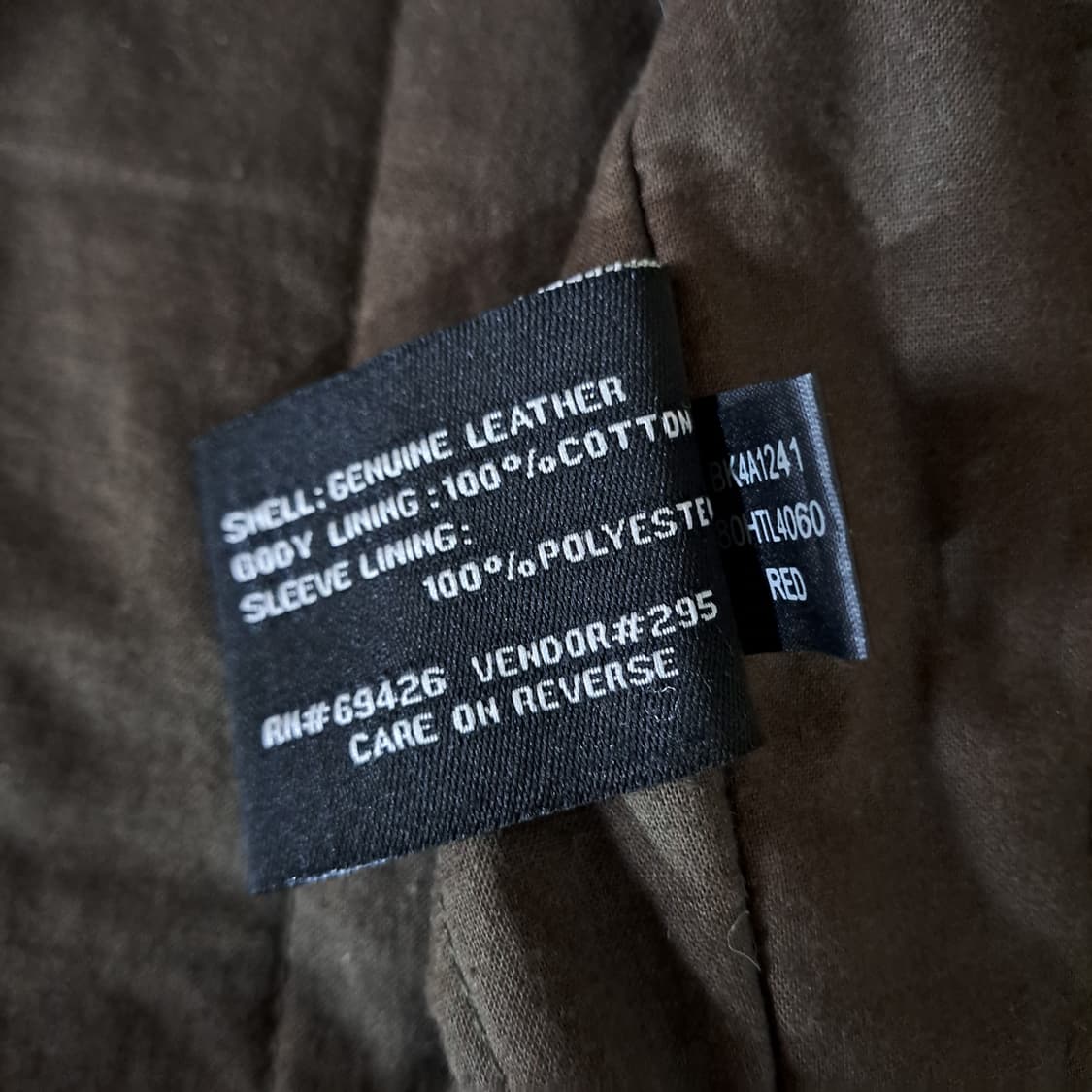 (택포) Black Rivet 양가죽 싱글 자켓 M B193 상품이미지7