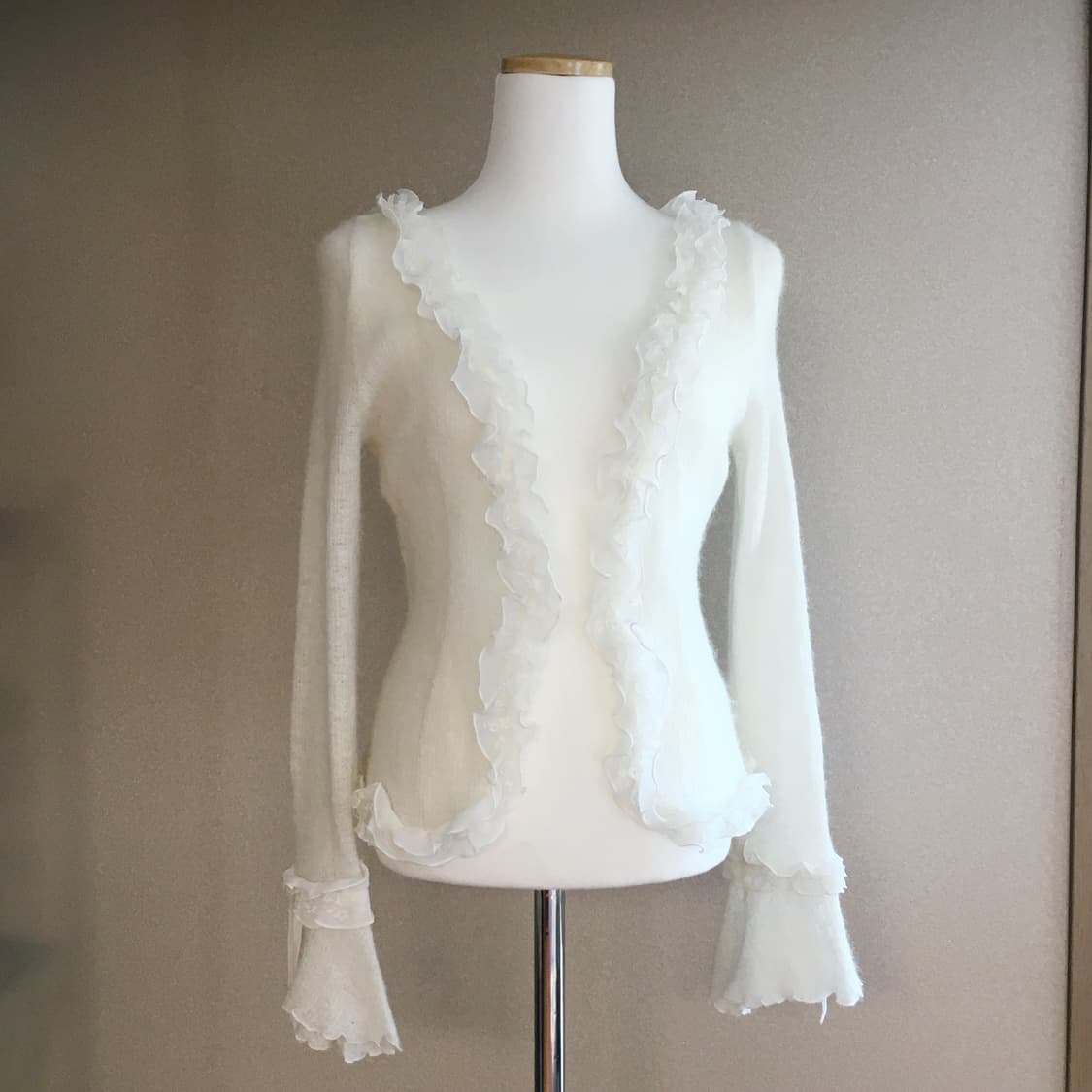 세실맥비 프릴 레이스 가디건 상품이미지1