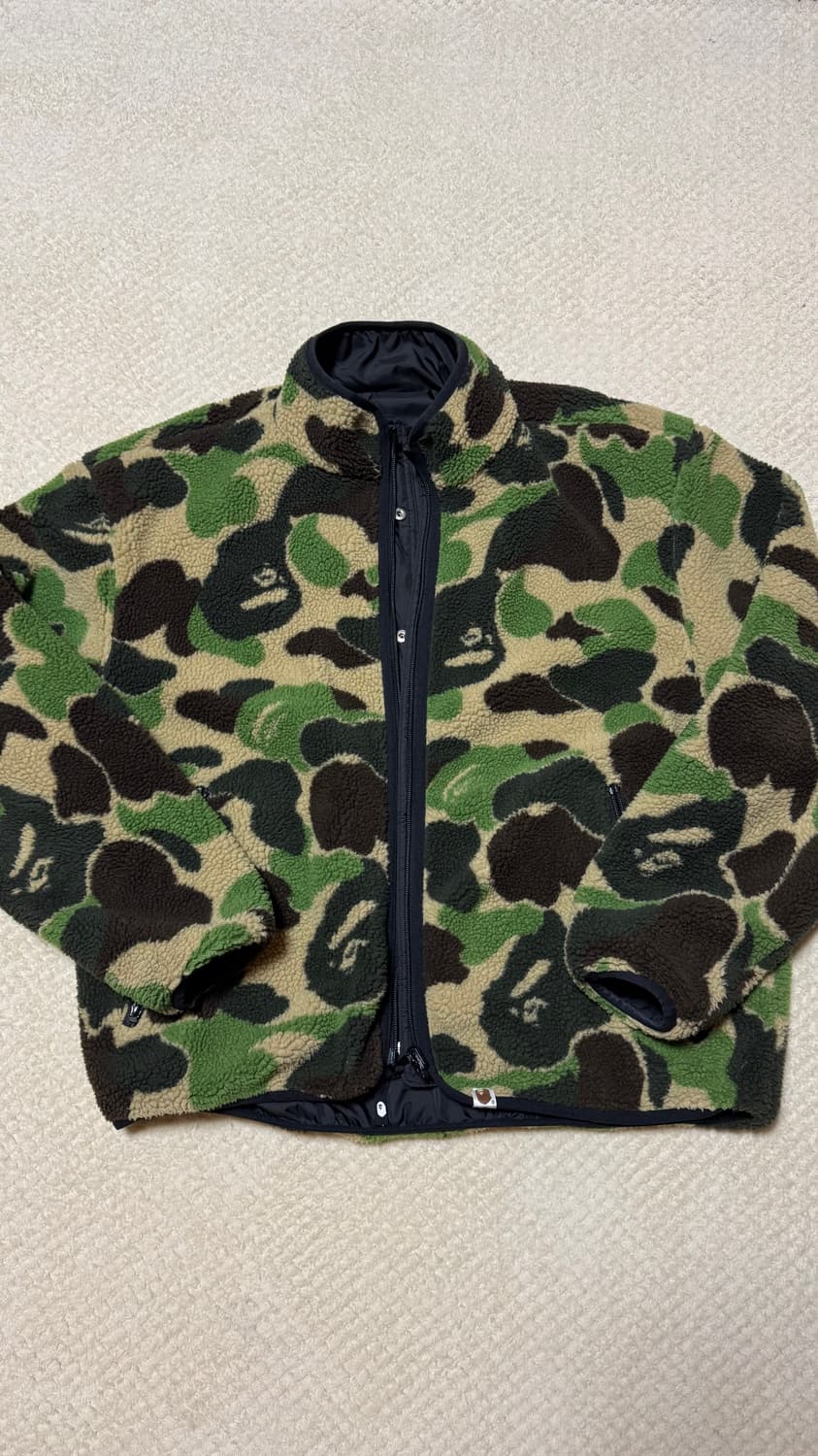 베이프 리버서블 후리스 (M) 상품이미지1