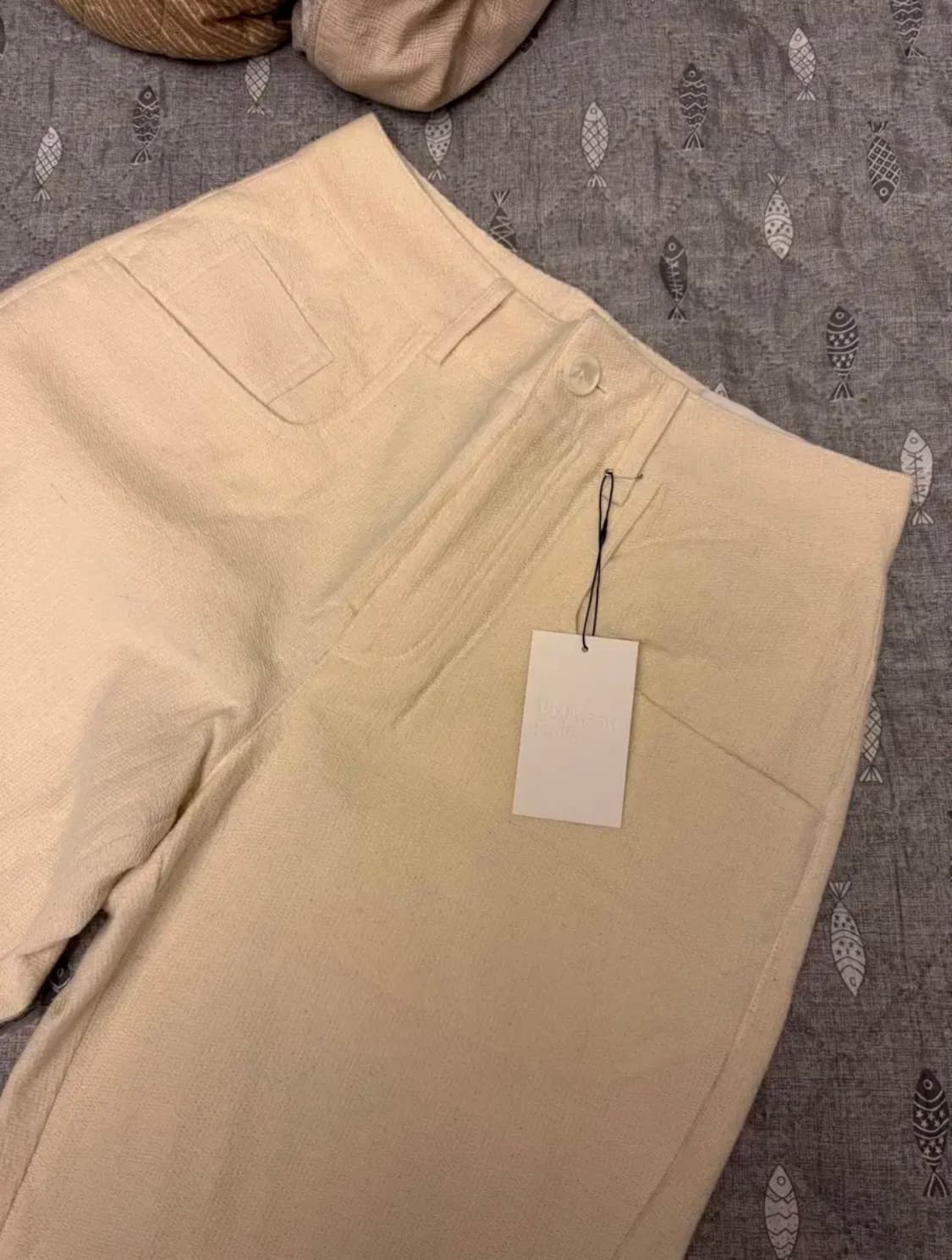 [새상품] yiyae 이예 코튼 팬츠 아이보리  상품이미지1