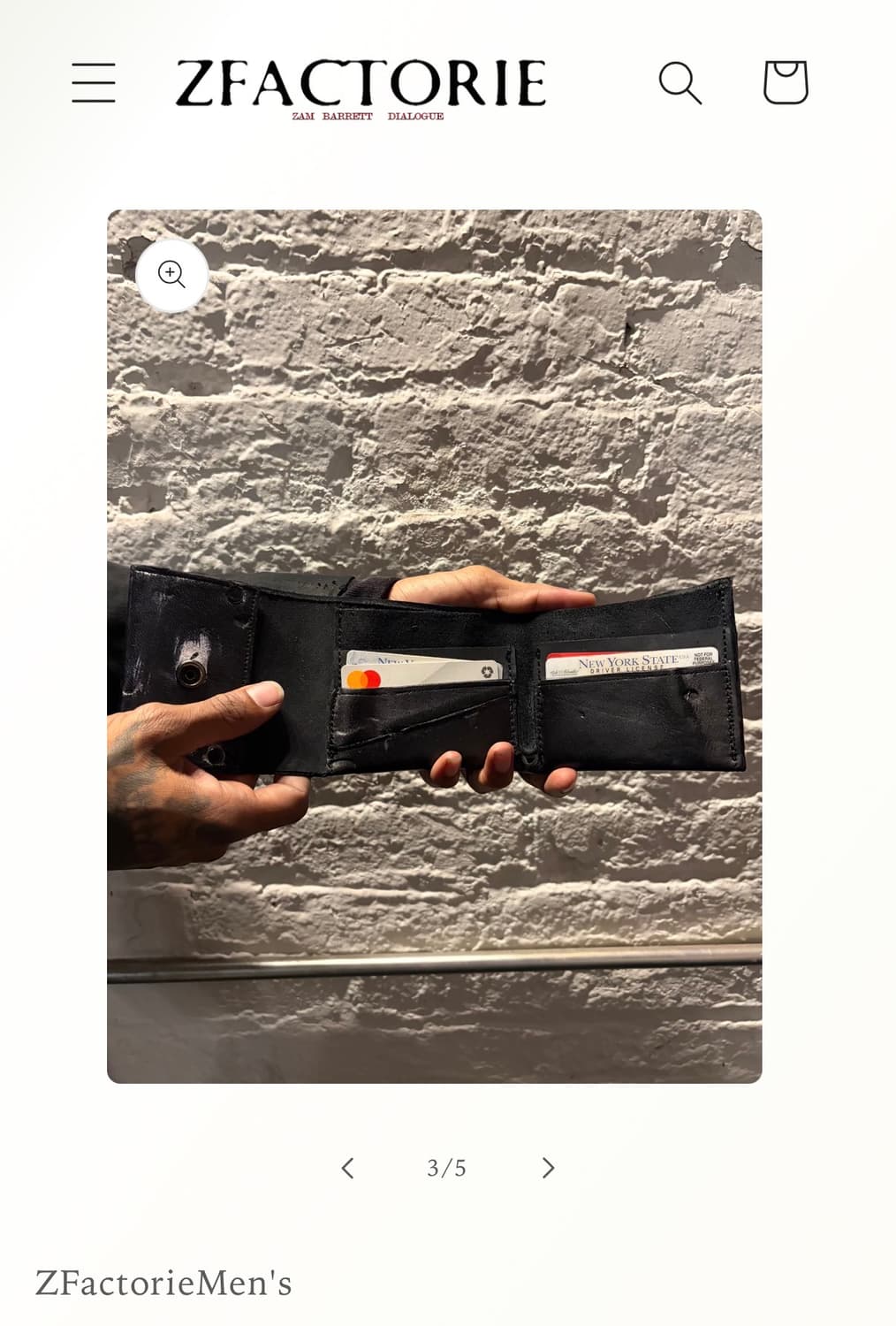 잠바렛 지팩토리 지갑 상품이미지2