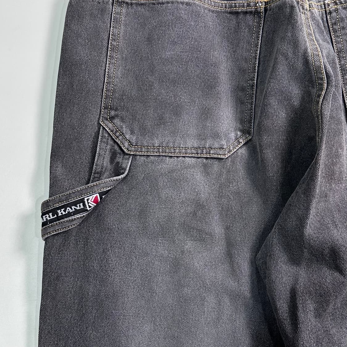 90s 칼카니 흑청 카펜터 팬츠   상품이미지8