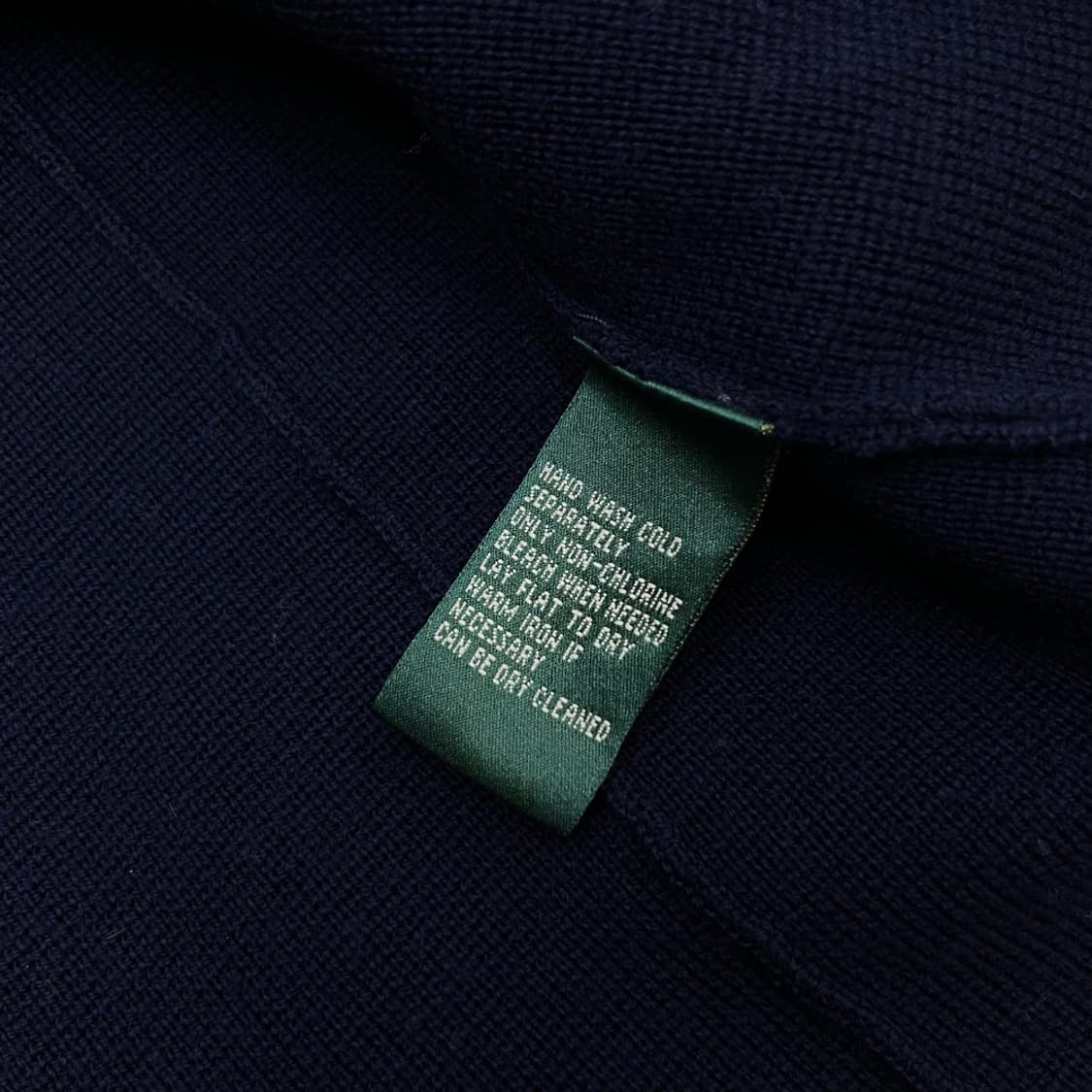 2000s 폴로 랄프로렌 골드자수 로고 니팅 가디건 자켓 M 상품이미지7