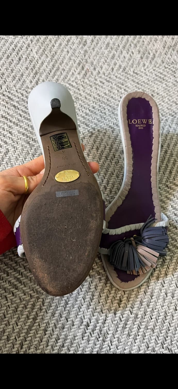 로에베 태슬 장식 샌들 38사이즈(240)정품 상품이미지3