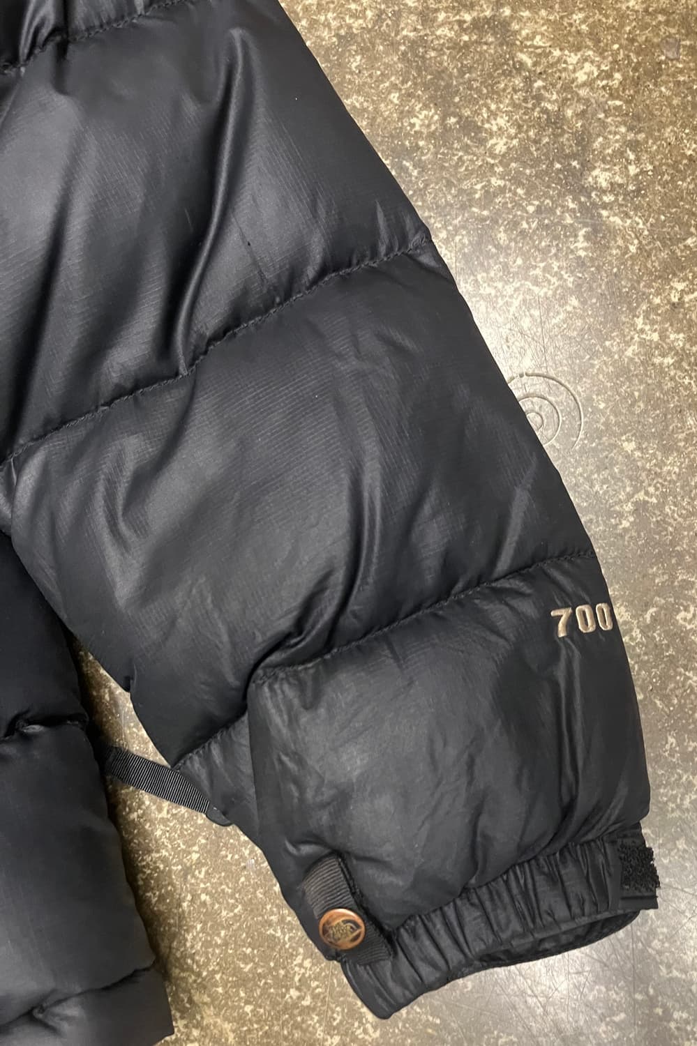 노스페이스 700 구형 눕시 블랙 구스 패딩 상품이미지6