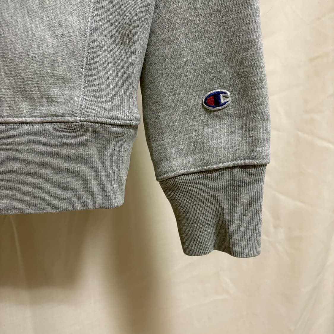 챔피온 리버스위브 하프집업 맨투맨 스웻셔츠 / 그레이, M 상품이미지6