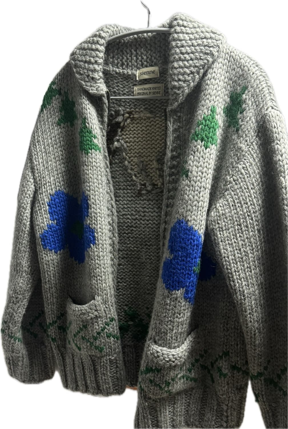 Sienne Wool Sweater knit zip-up 상품이미지2