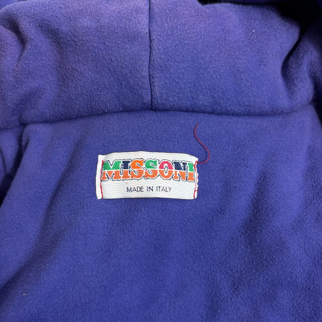 미쏘니 빈티지 패턴 후리스 후드 자켓(Free) 상품이미지5