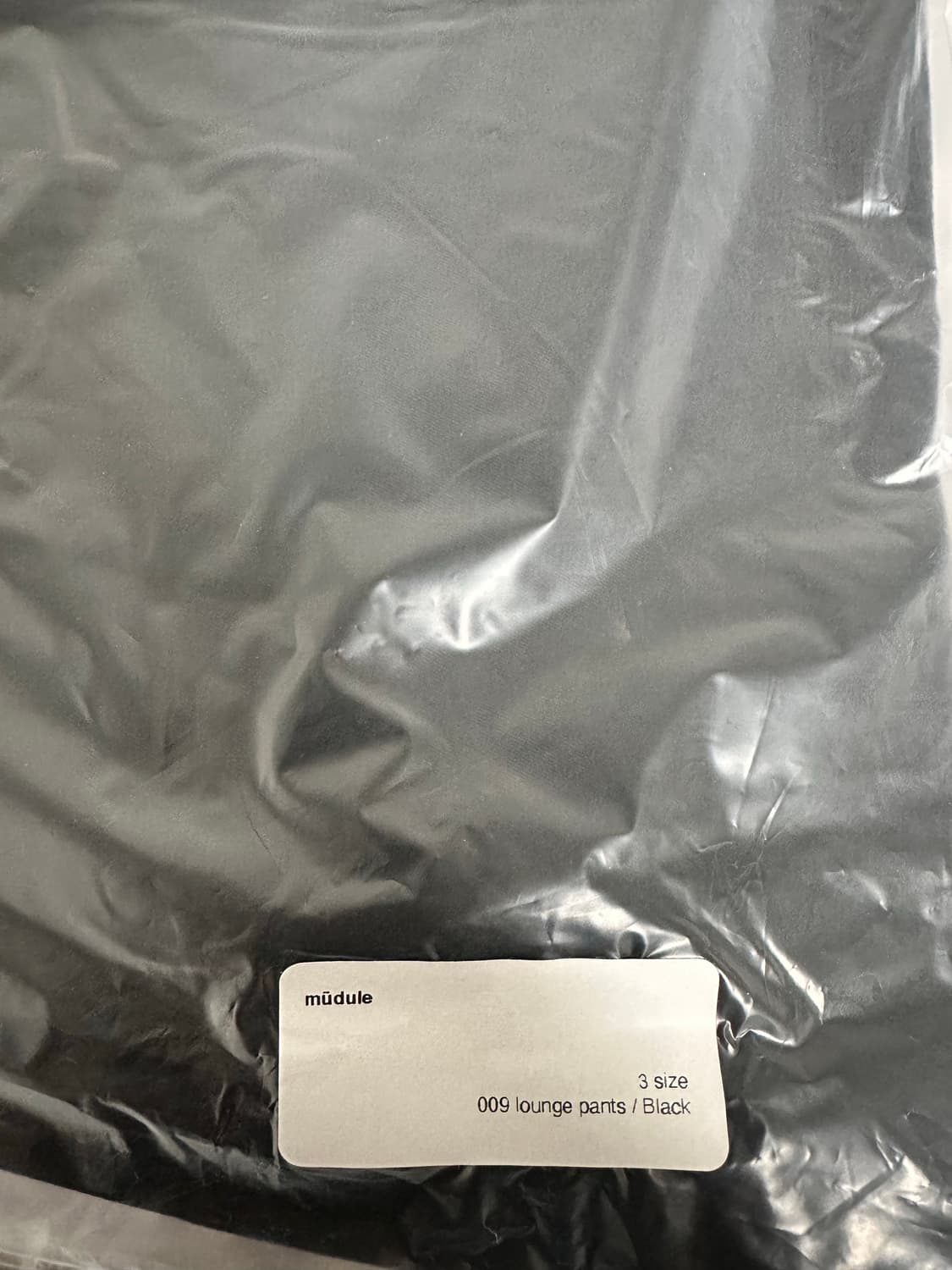 머듈 라운비 팬츠 블랙 (3) 상품이미지2