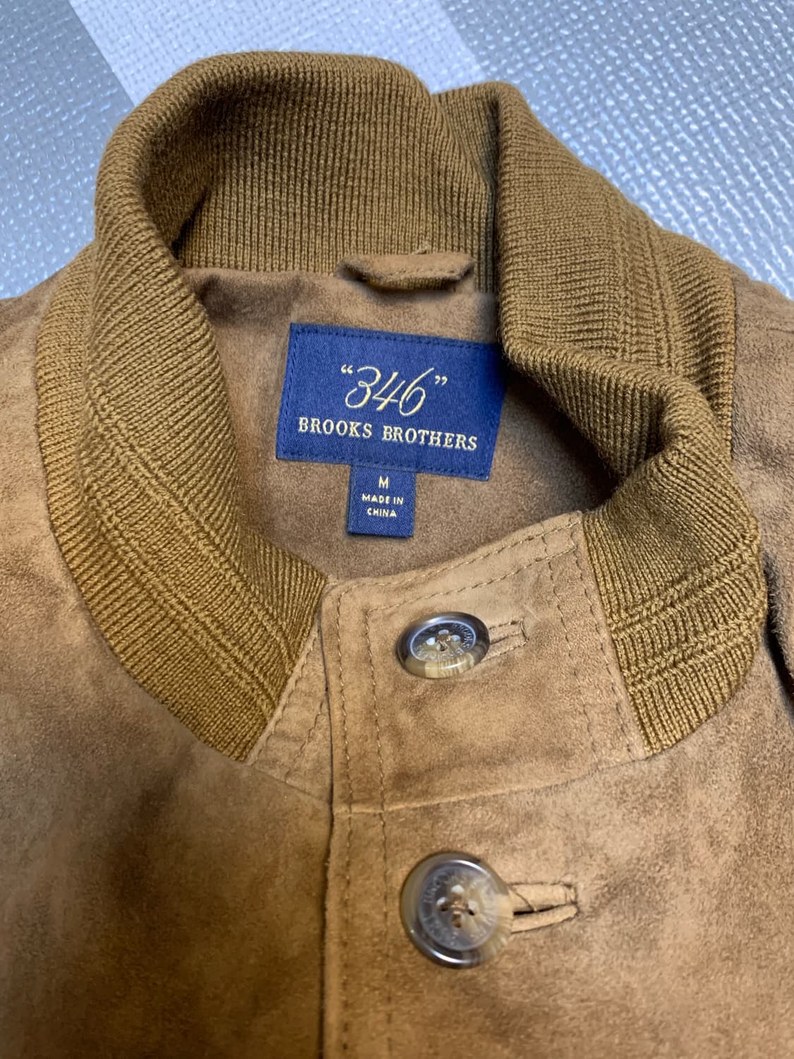 [S]브룩스 브라더스 스웨이드 A-1 자켓 상품이미지3