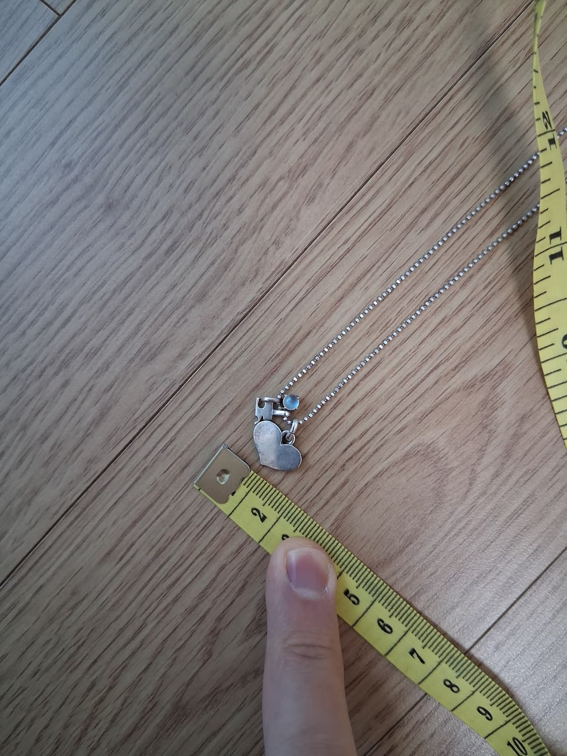 꾸레쥬 실버 목걸이 상품이미지5