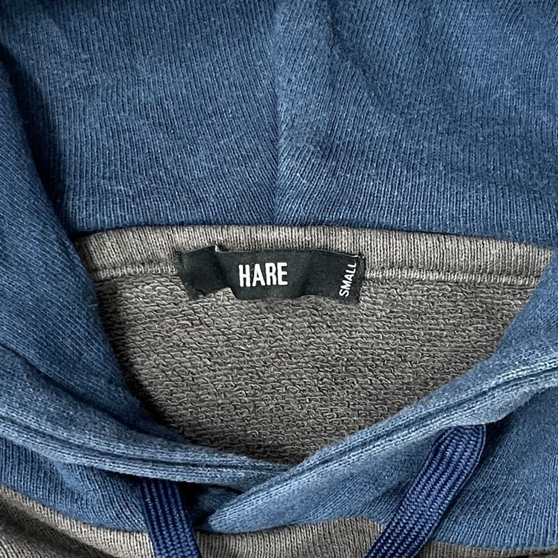 HARE 배색 후드티 v0137 상품이미지5