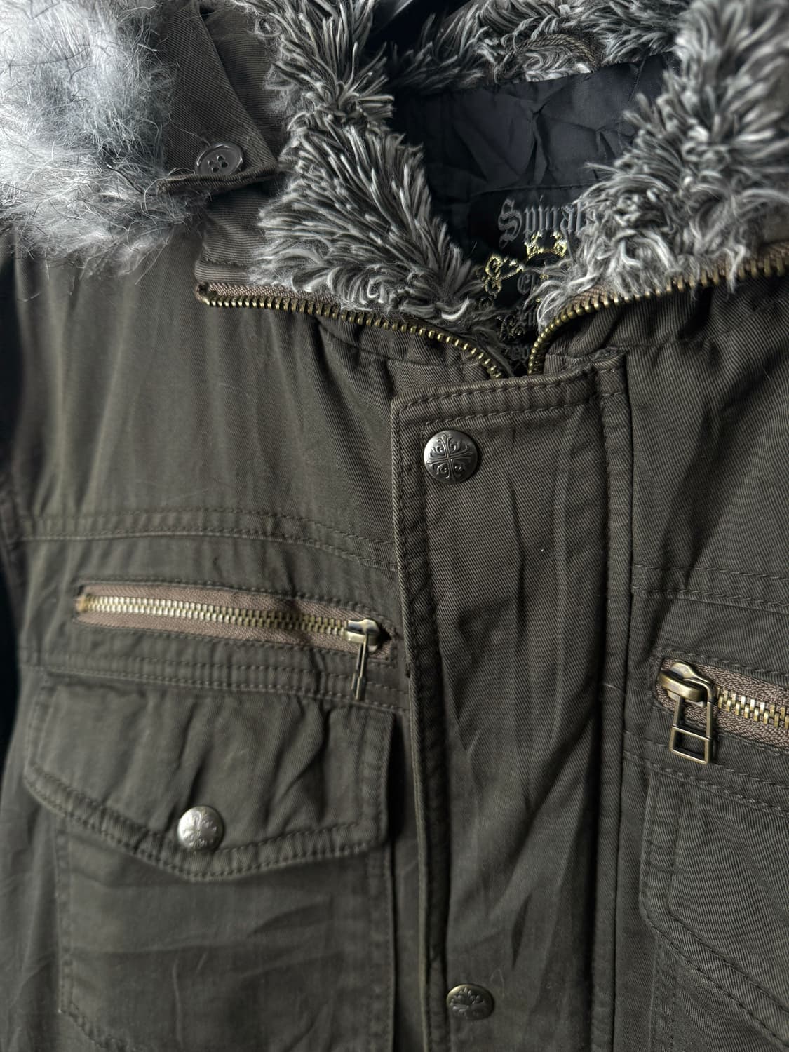 JPN 퍼 후드 파카 상품이미지3