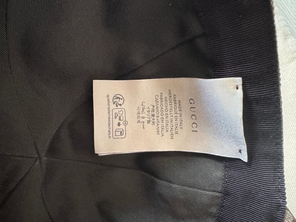 [새상품] 구찌 볼캡 사이즈 L  상품이미지3