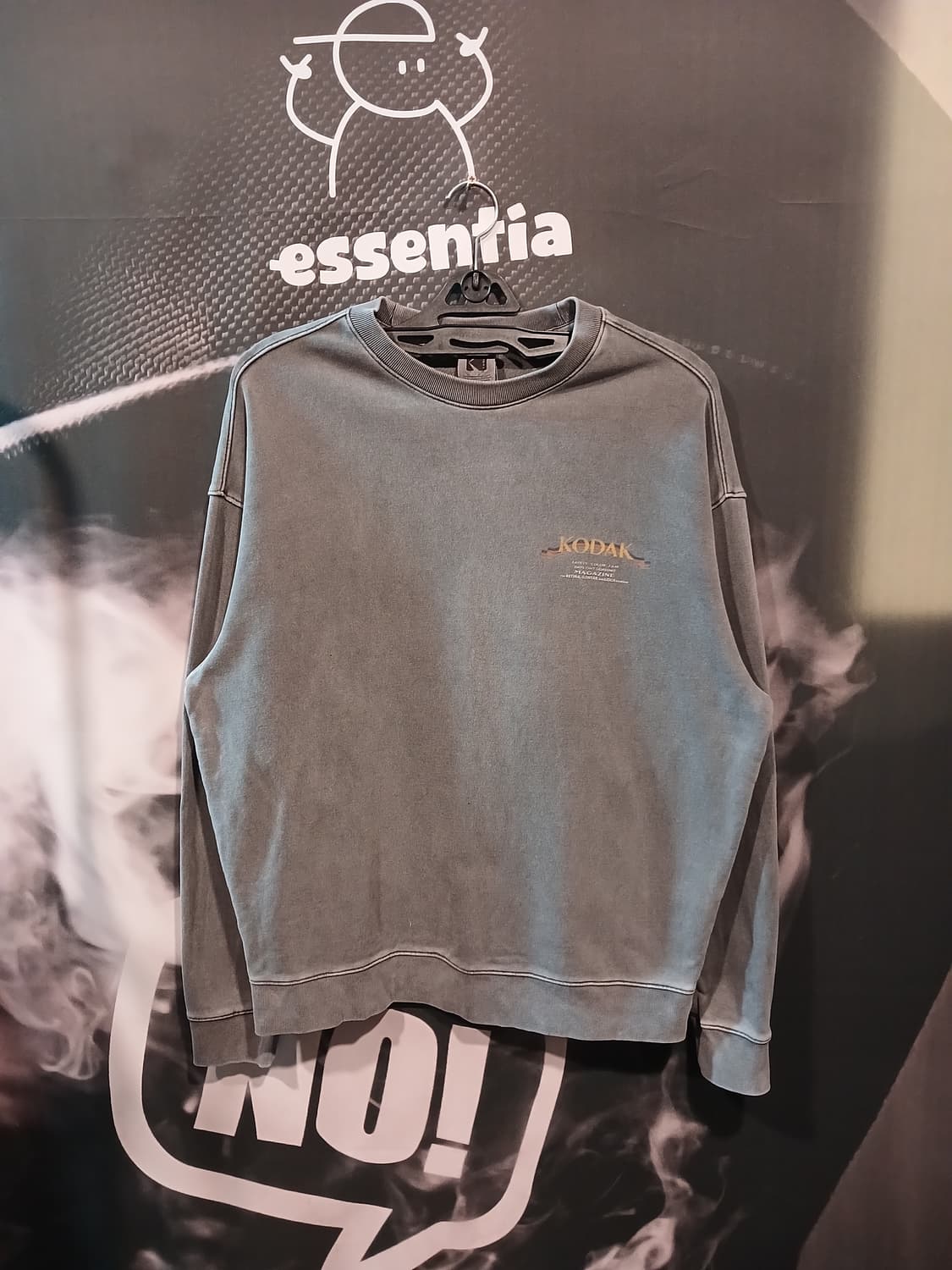 코닥 로고 빈티지 워싱 맨투맨 상품이미지1