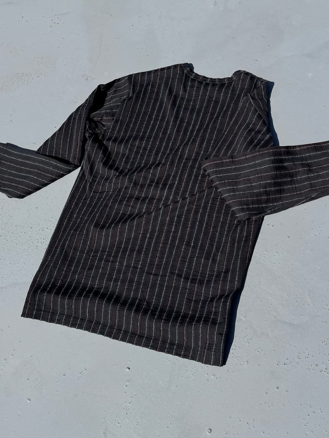 90’s Y’s for men Jacquard Stripe Knit 상품이미지4