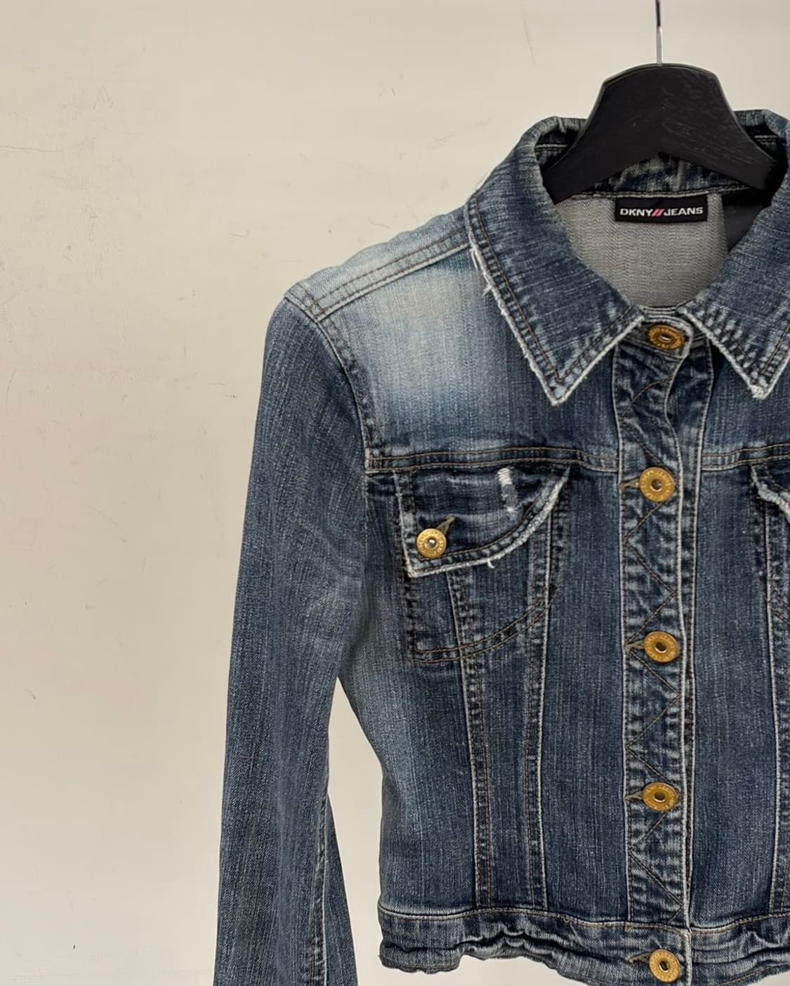 dkny jeans 워싱 데님 자켓  상품이미지2