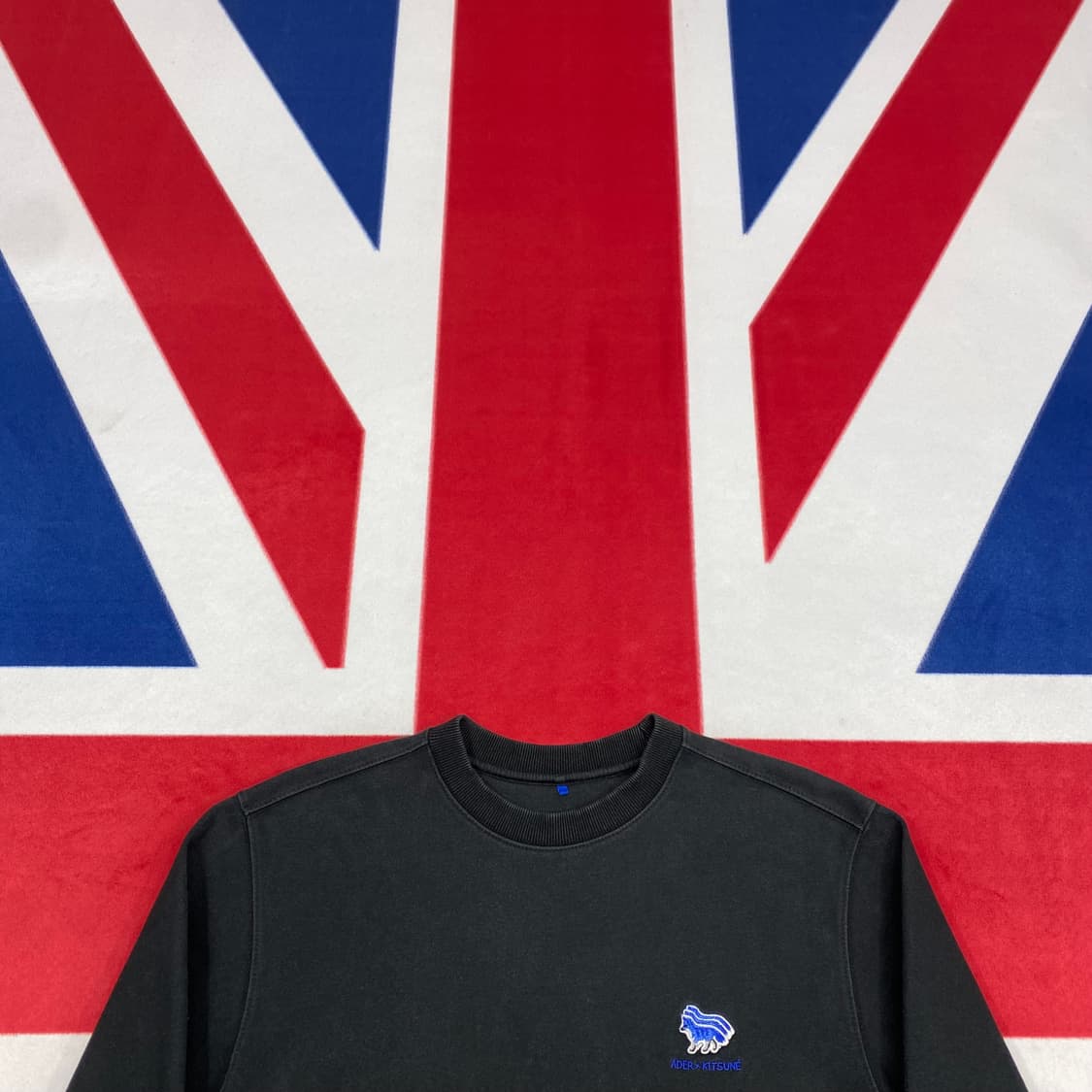 아더에러 메종키츠네 트리플폭스 맨투맨 1 실측M 상품이미지2