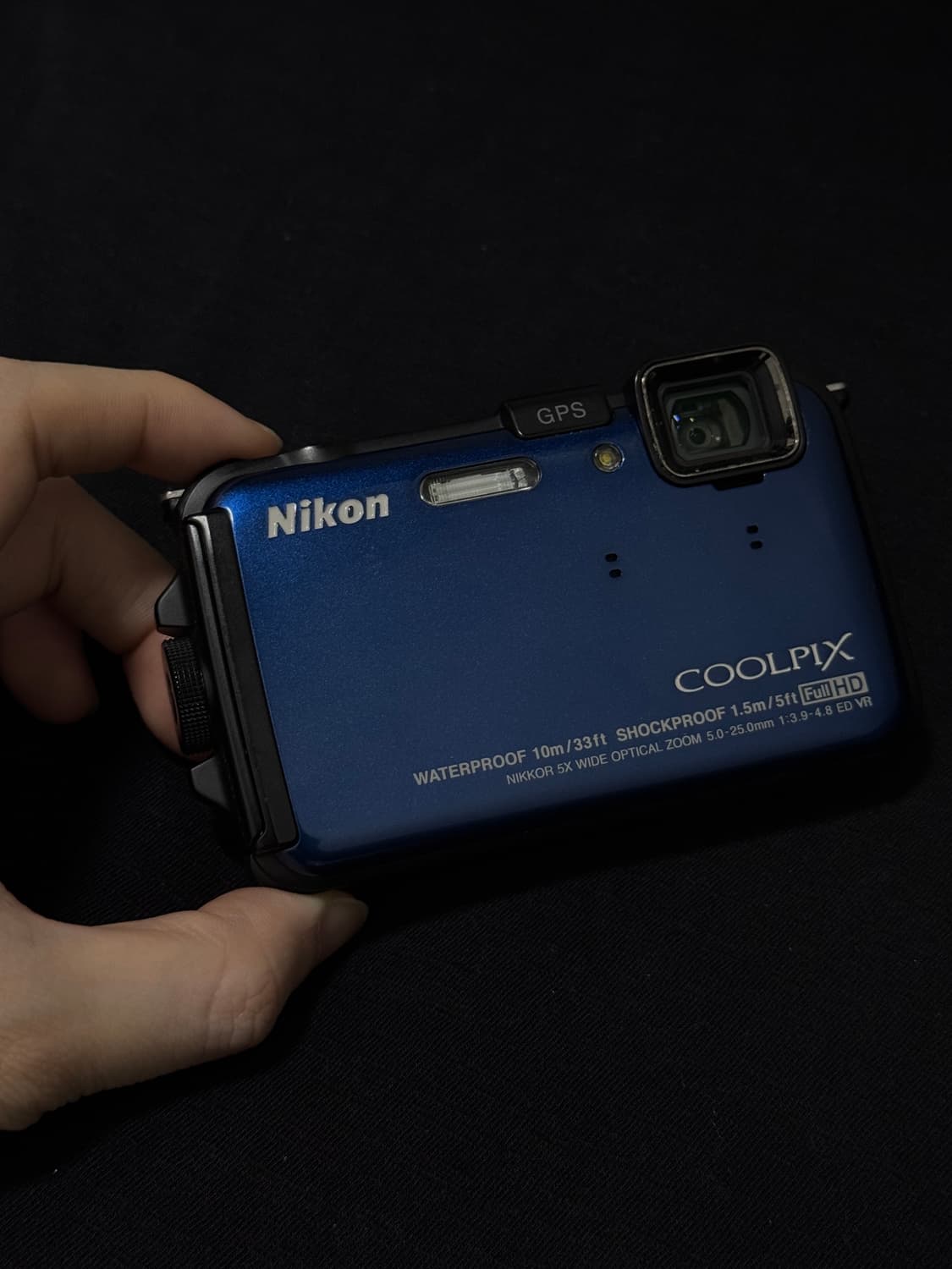 니콘 쿨픽스 aw100 블루  상품이미지1