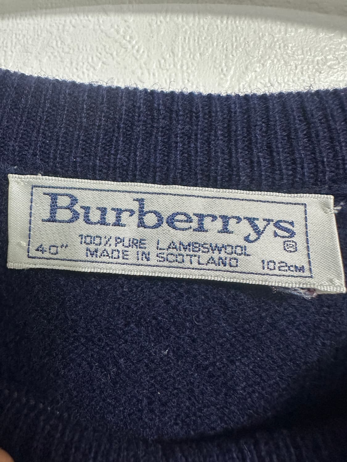 버버리 90s 니트 상품이미지3