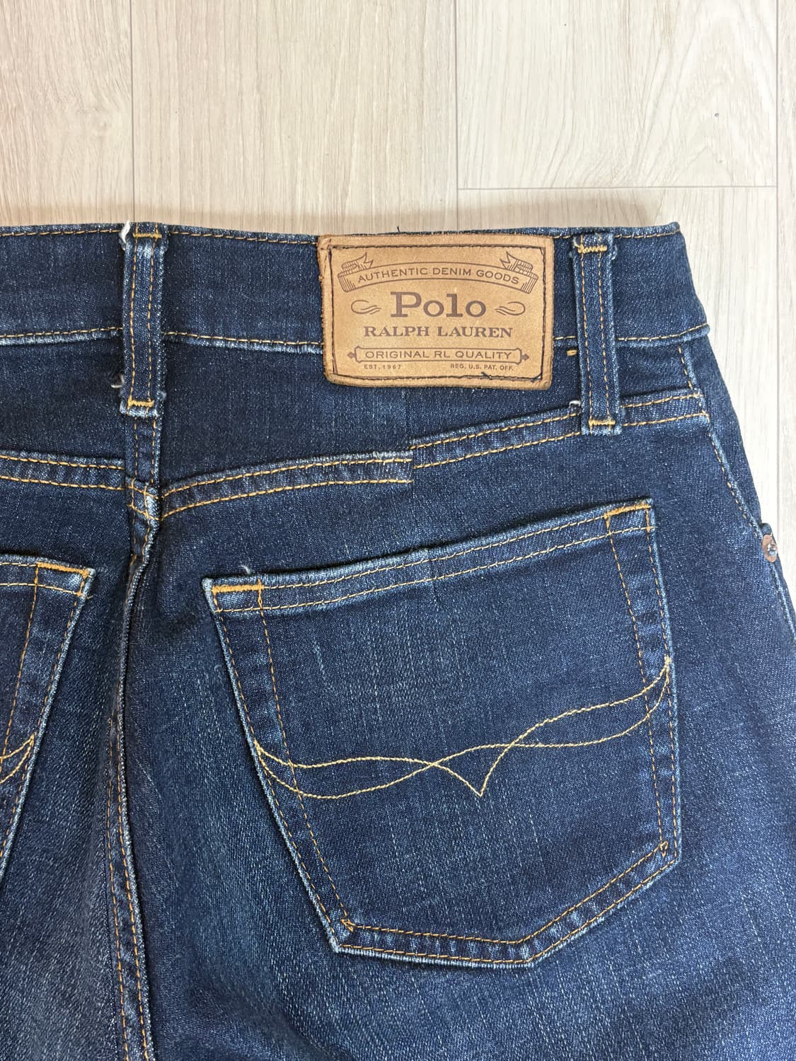 폴로 랄프로렌 빈티지 데님 팬츠 상품이미지2