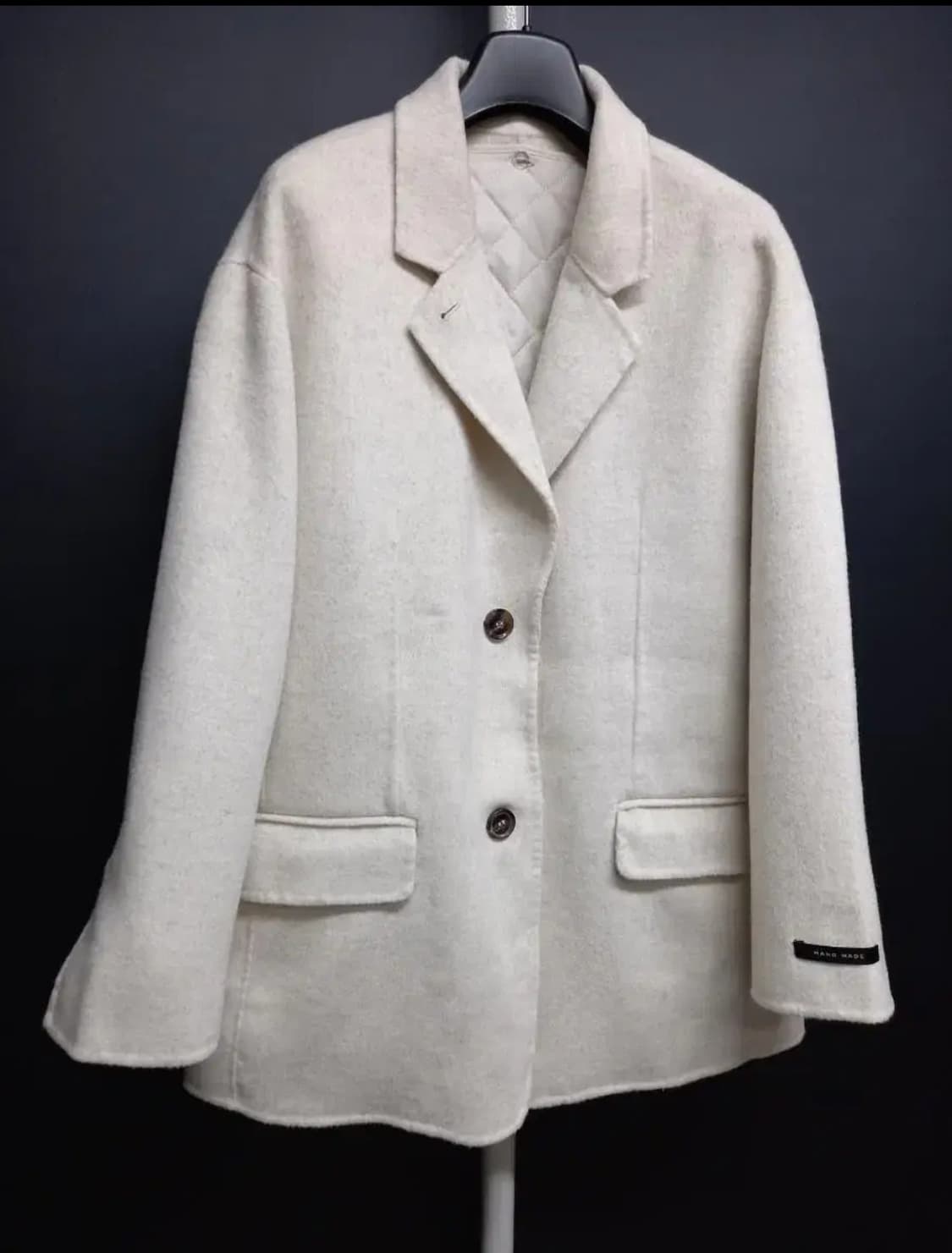 새 BLANK 블랭크 플랫 핸드메이드 자켓 F 상품이미지3