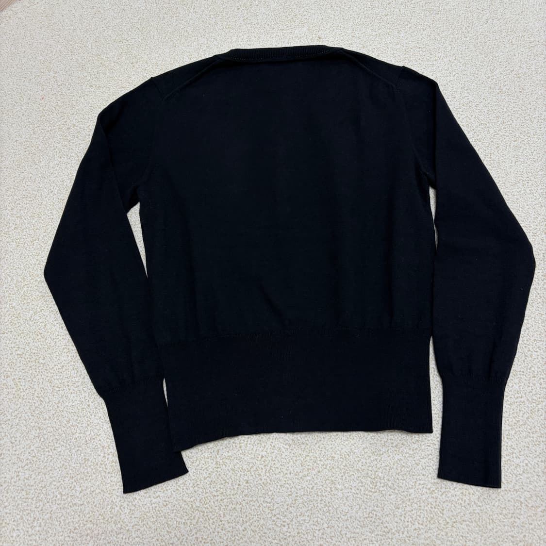 비비안웨스트우드 코튼 베이직 가디건 블랙 상품이미지4