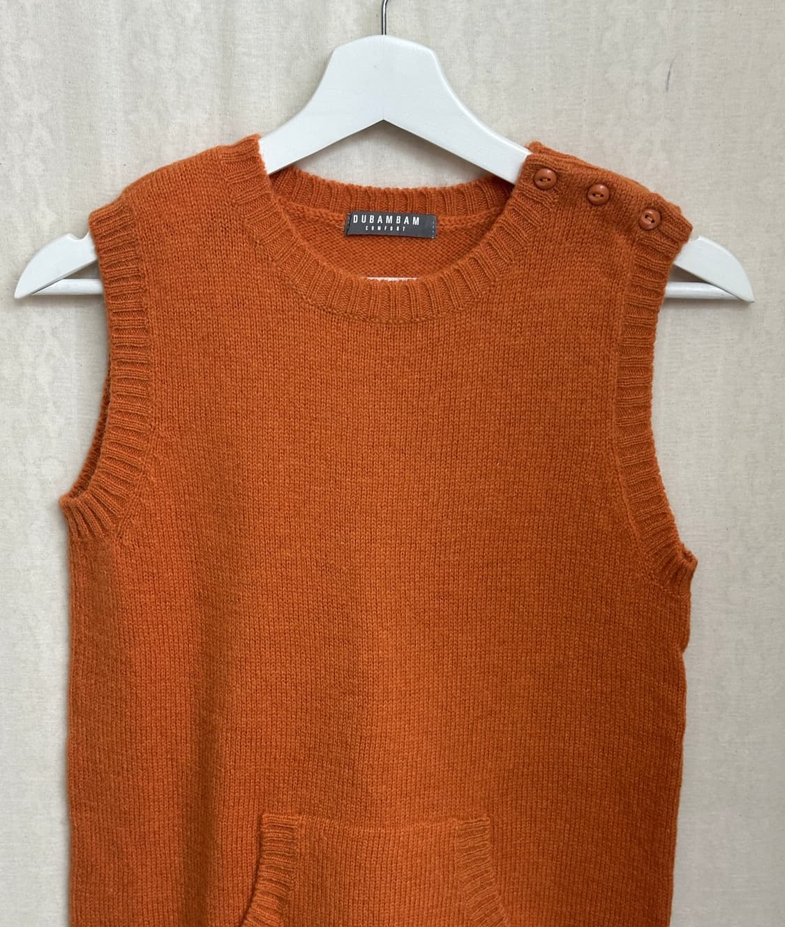 dubambam wool knit vest 상품이미지4