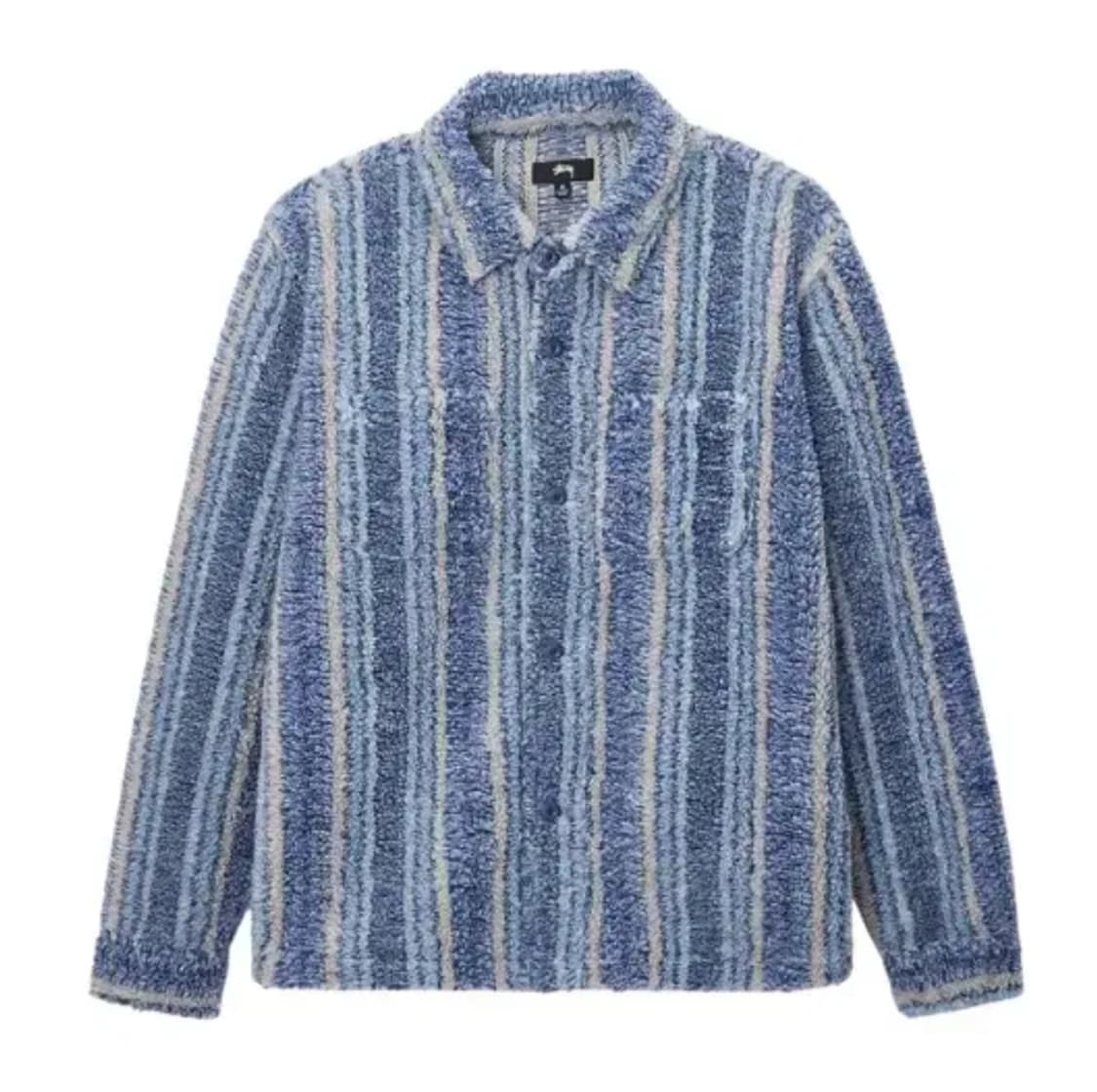 스투시 스트라이프 쉐르파 자켓 상품이미지1