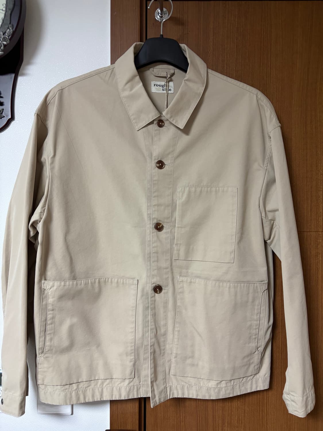 [1] 러프사이드 컴포트 자켓 오트밀 리퍼브 새상품 상품이미지1