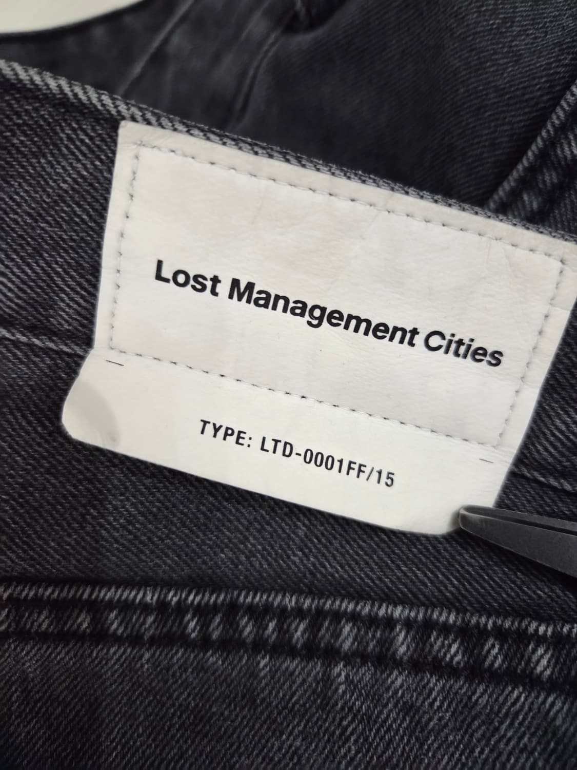 LMC X 스카페이스 흑청 와이드 데님 팬츠_호칭2 상품이미지8