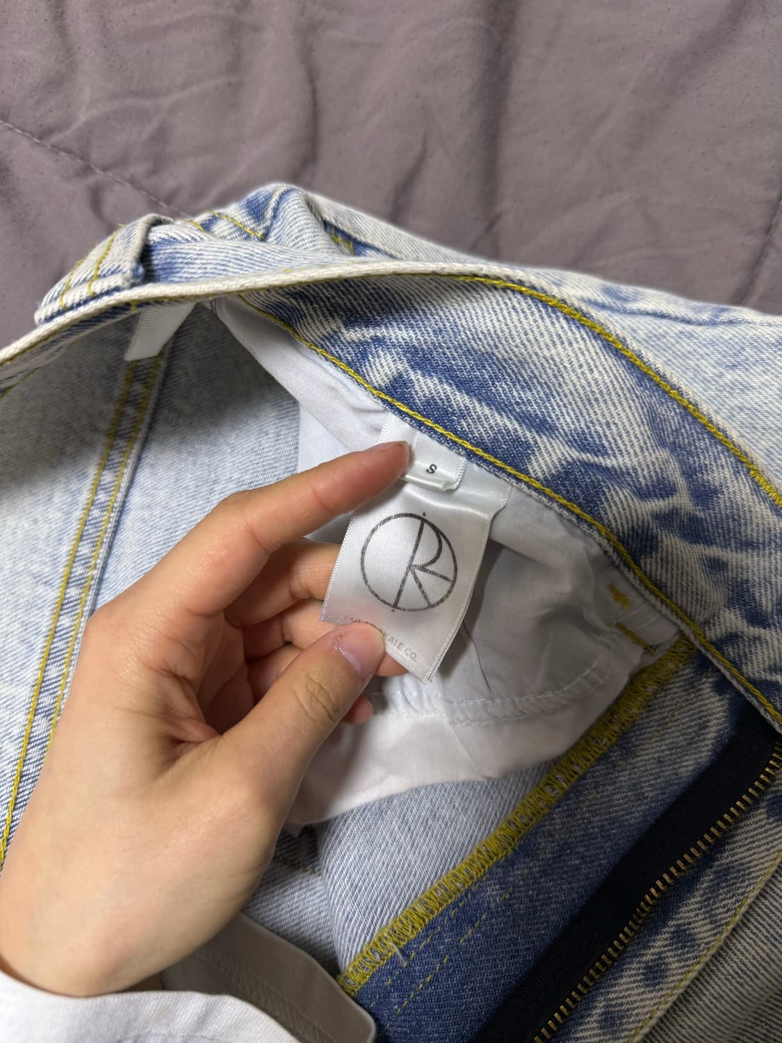 폴라 스케이트 빅보이 진 라이트 블루 S 팝니다 상품이미지9