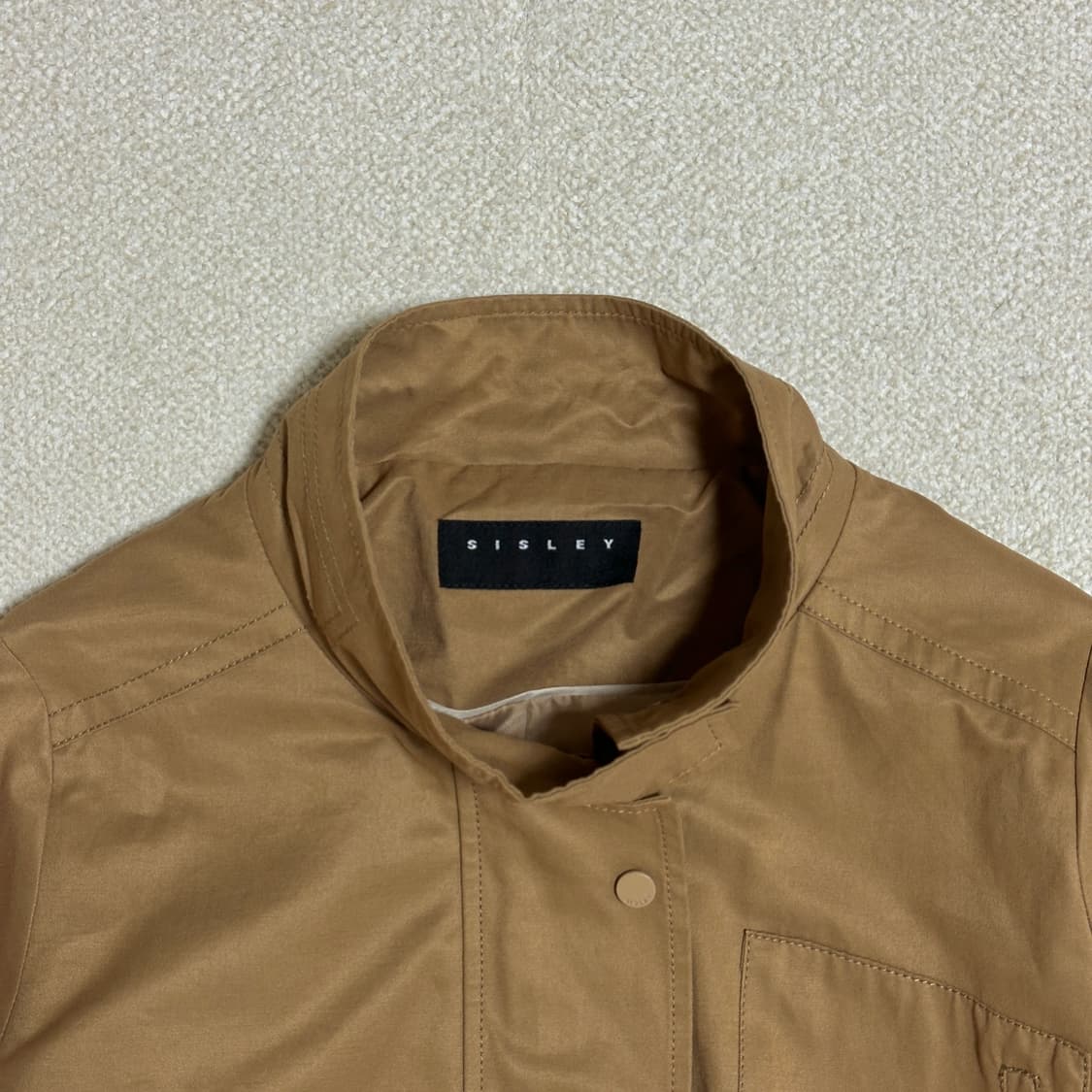 시슬리 허리 스트링 포켓 야상 상품이미지5