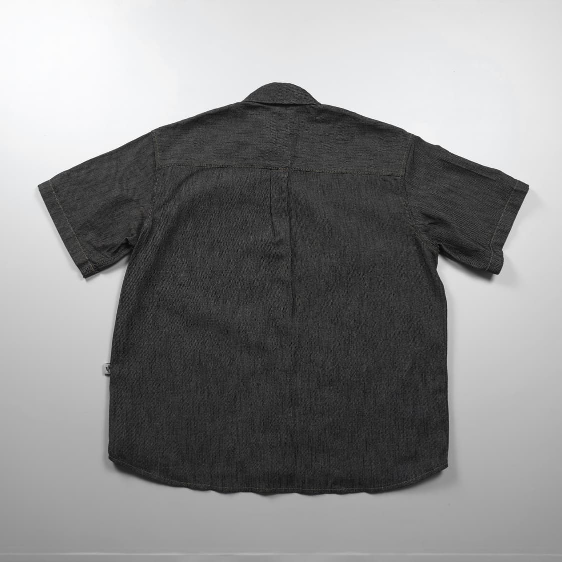 어반드레스 미니멀 블랙 샴브레이 데님 셋업 (M) 상품이미지3