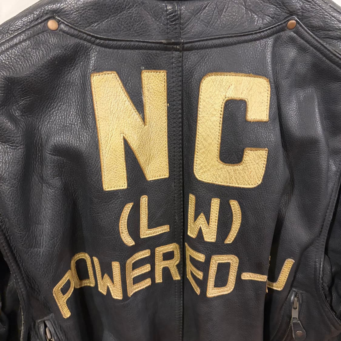 카도야 레더 바이커자켓 상품이미지7