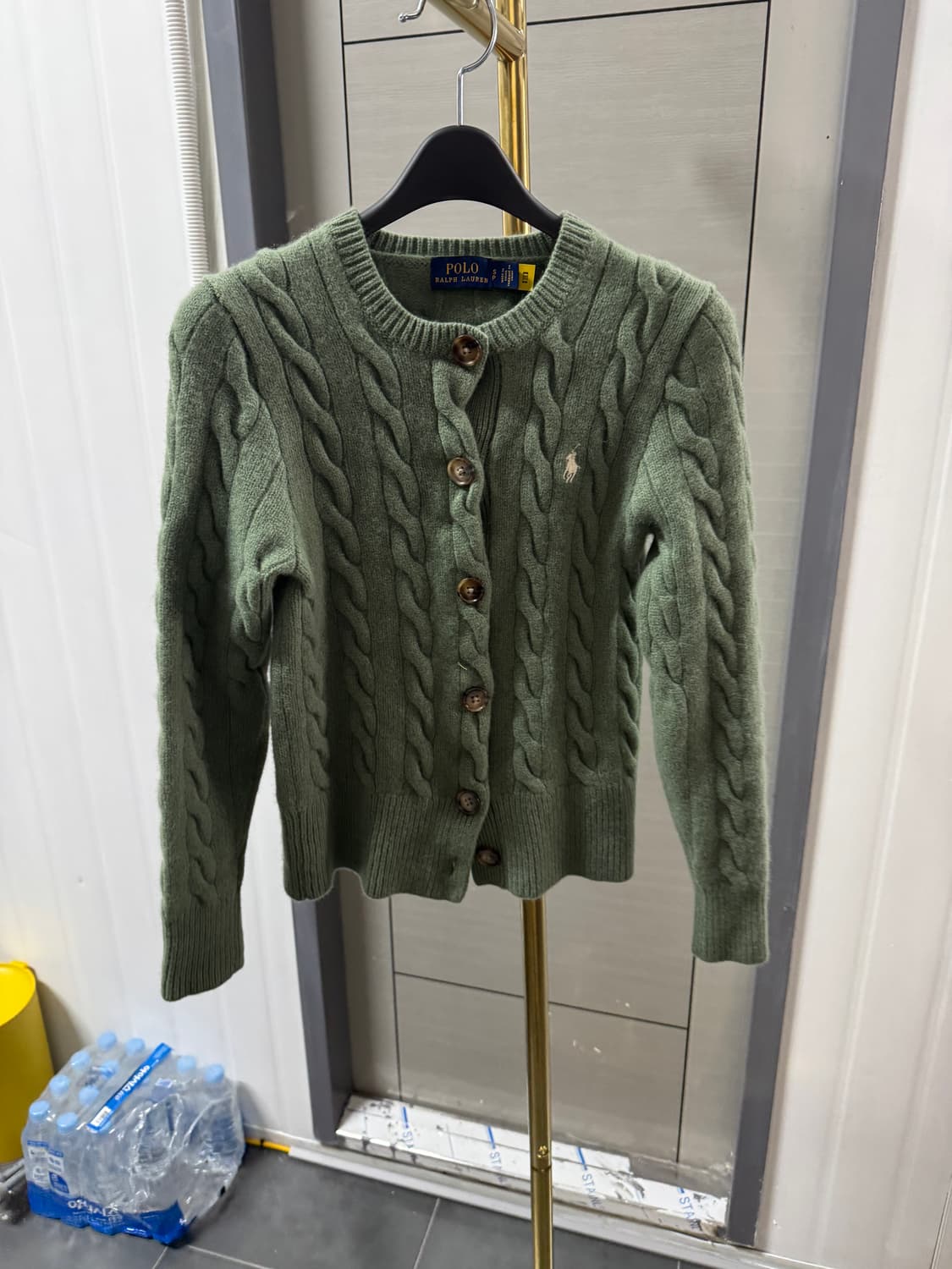 폴로 랄프로렌 꽈배기 가디건 xs 상품이미지1